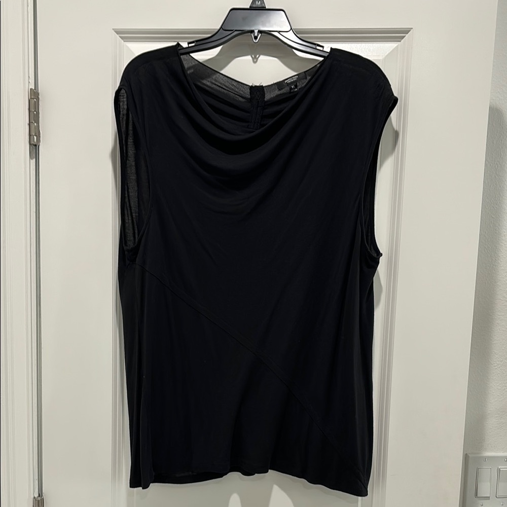 Elegant Black Sleeveless Top